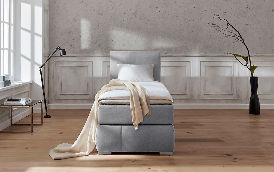 Home affaire Boxspringbett "Wehma" inkl. Topper in 3 verschiedenen Matratze günstig online kaufen