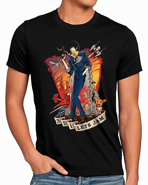 style3 T-Shirt Bounty Blues anime manga swordfish cowboy bebop günstig online kaufen