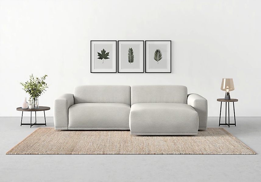 TRENDMANUFAKTUR Ecksofa "Braga, mit hochwertigem Kaltschaum, L-Form, in Cor günstig online kaufen