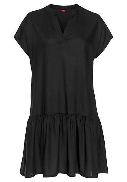 s.Oliver Blusenkleid mit Volant am Rock, günstig online kaufen