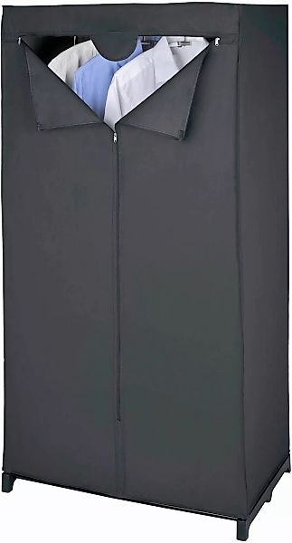 WENKO Kleiderschrank "Deep Black", Maße (B x H x T): 75 x 150 x 50 cm günstig online kaufen
