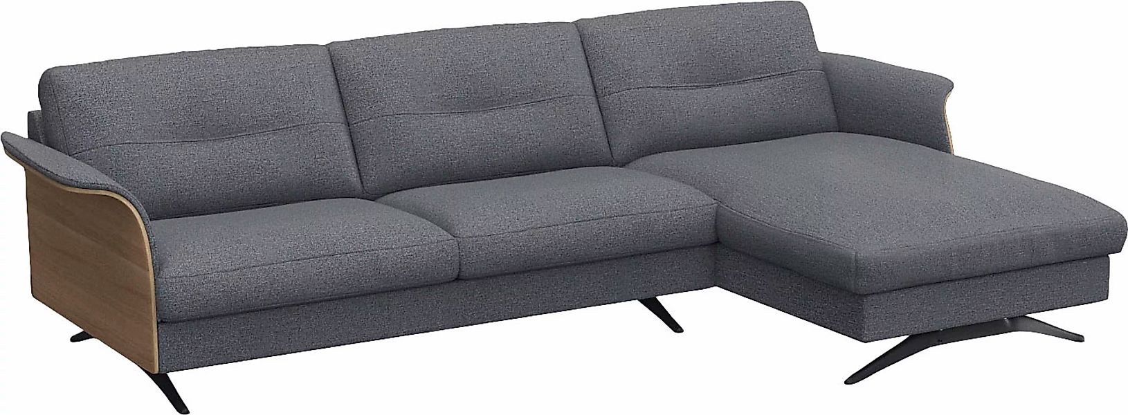 FLEXLUX Ecksofa »Glow, super bequem durch hochwertigem Sitzaufbau mit Feder günstig online kaufen