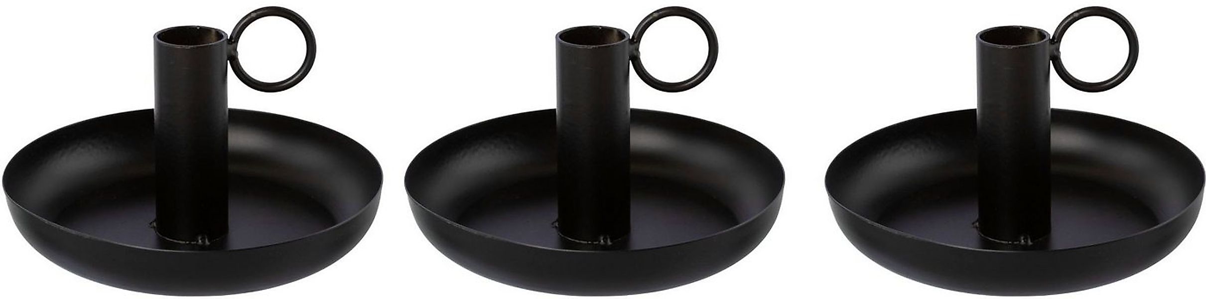 andas Kerzenhalter Stabkerzenhalter Engla (Set, 3 St), aus Metall, mit deko günstig online kaufen