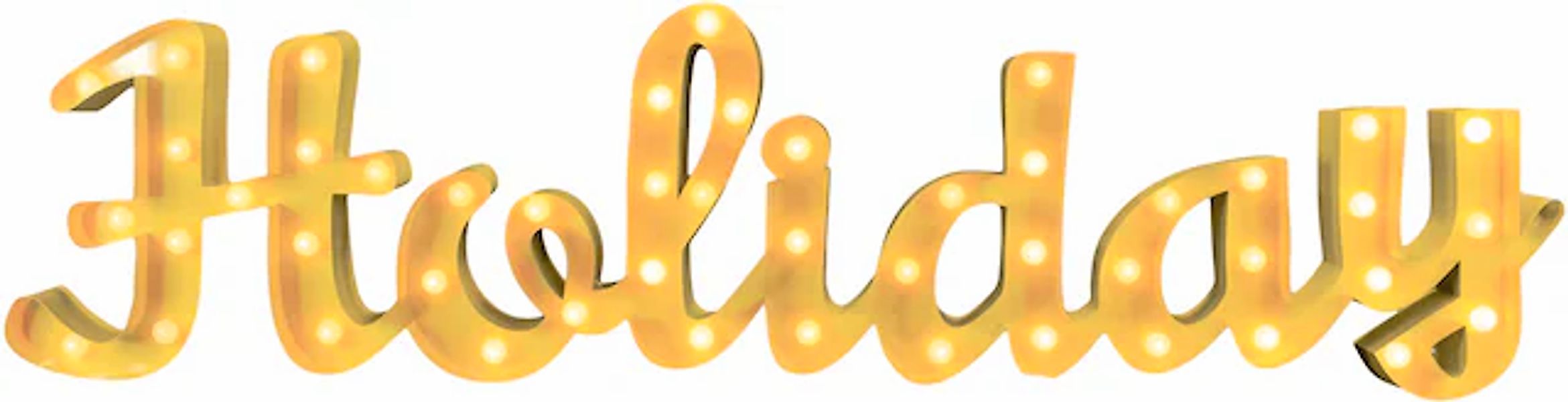 MARQUEE LIGHTS LED Dekolicht »Holiday«, 48 flammig, Leuchtmittel LED-Modul günstig online kaufen