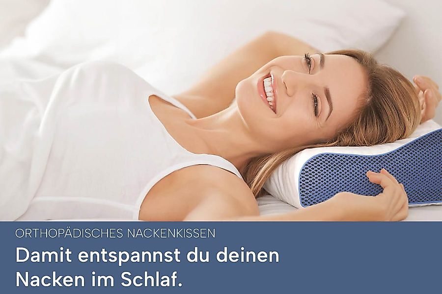 casimum Nackenstützkissen Orthopädisches Nackenkissen ERGO VARIO, günstig online kaufen