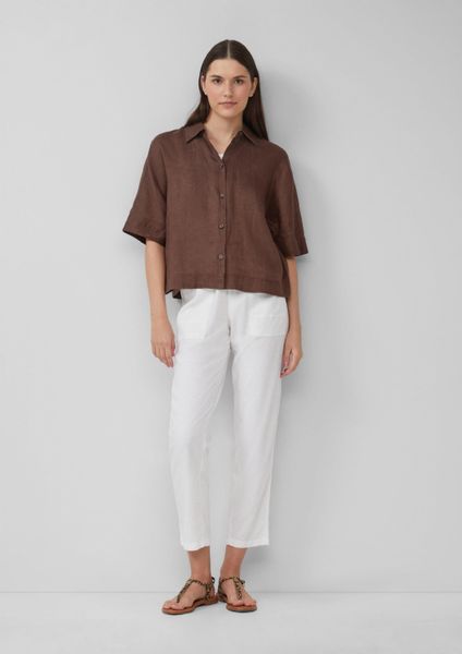 s.Oliver Chinos Hose Leinenmix-Hose im Relaxed günstig online kaufen