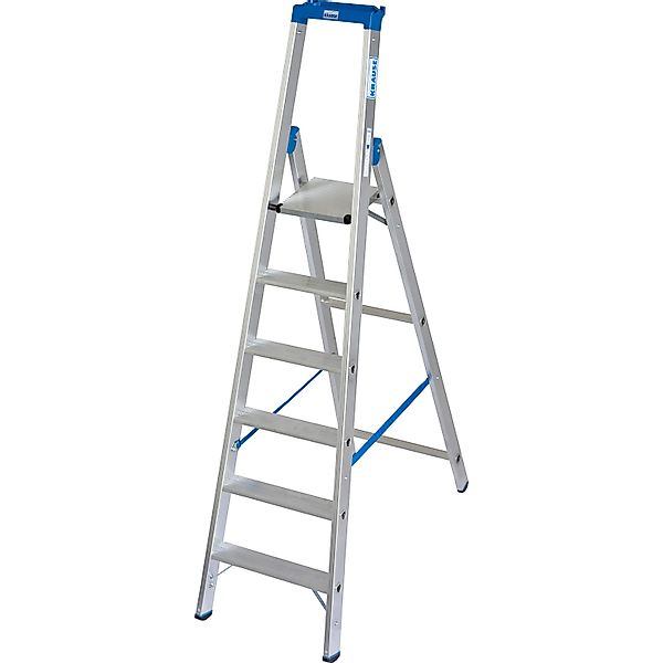 Krause Stehleiter Stabilo 6 Stufen 205 cm x 55 cm x 120 cm günstig online kaufen