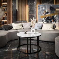 Lookway Couchtisch LORI mit Hochglanz Platte günstig online kaufen