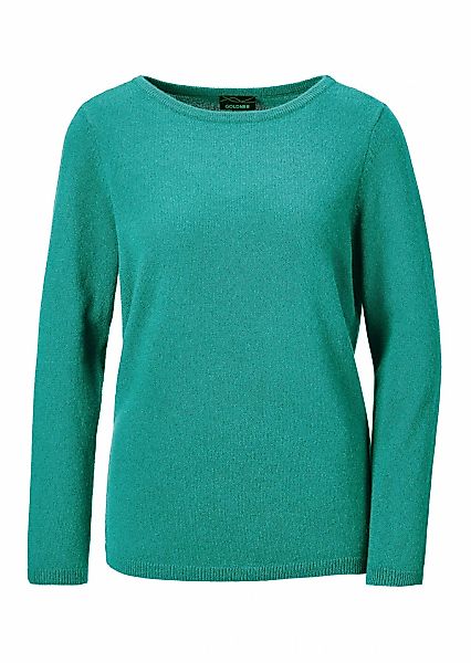 GOLDNER Strickpullover "Kurzgröße Kaschmirpullover mit U-Boot Ausschnitt" k günstig online kaufen
