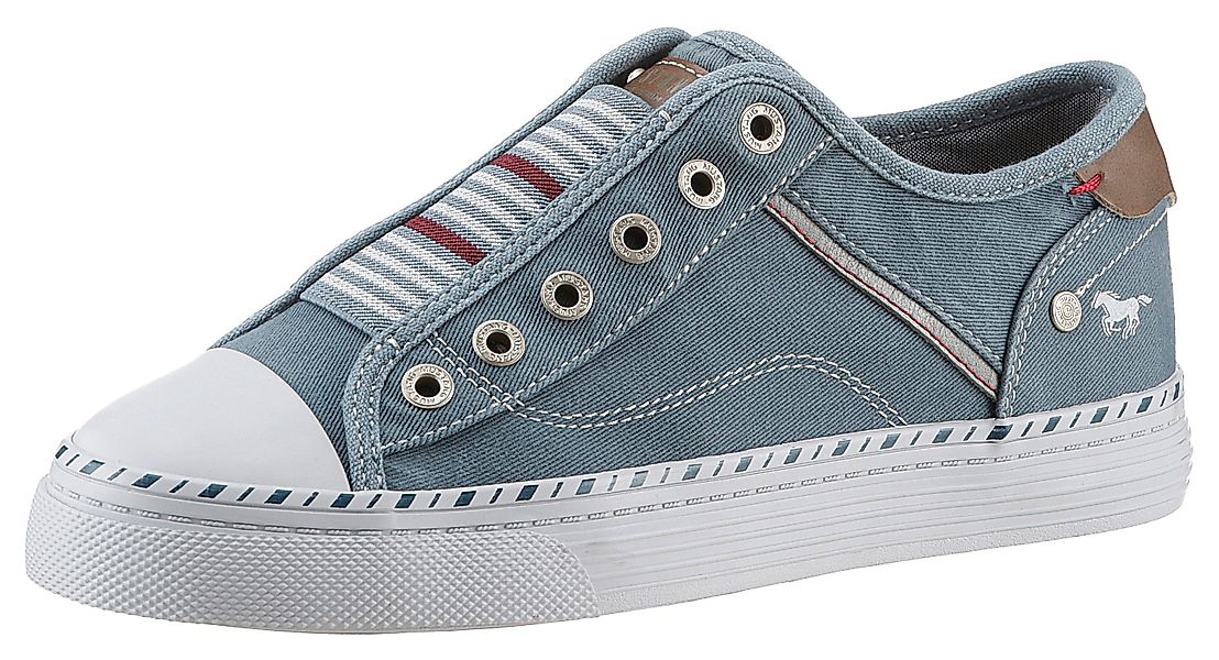 Mustang Shoes Schlupfschuh, Freizeitschuh, Slip-On Sneaker günstig online kaufen