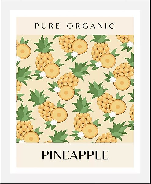 queence Bild "Pineapple", (1 St.), gerahmt günstig online kaufen