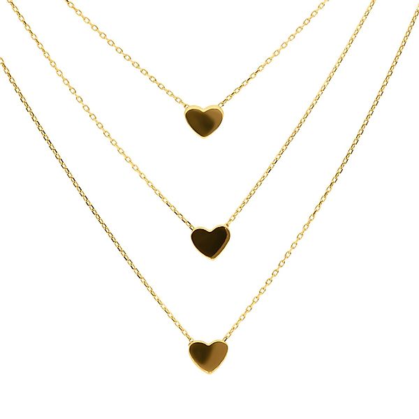 Suzan Gold Goldketten-Set Love Kette (1-tlg), günstig online kaufen