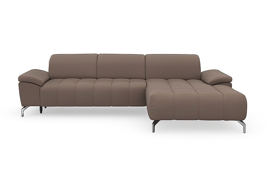 sit&more Ecksofa »Cool L-Form«, wahlweise mit Kopfteilverstellung und Vorzi günstig online kaufen