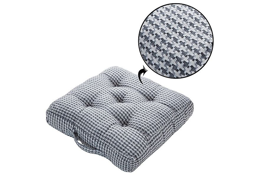 gowoll Stuhlkissen Stuhlkissen Sitzkissen 50x50x10cm Bankkissen Indoor Outd günstig online kaufen
