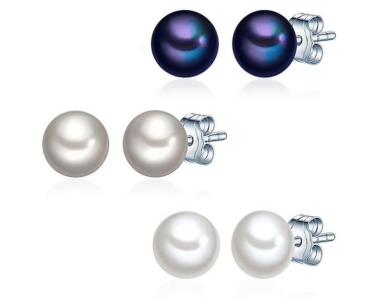 Valero Pearls Perlenohrringe silber, aus Süßwasser-Zuchtperlen günstig online kaufen