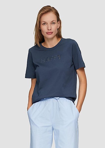 s.Oliver Kurzarmshirt T-Shirt Relaxed Fit-Shirt mit günstig online kaufen