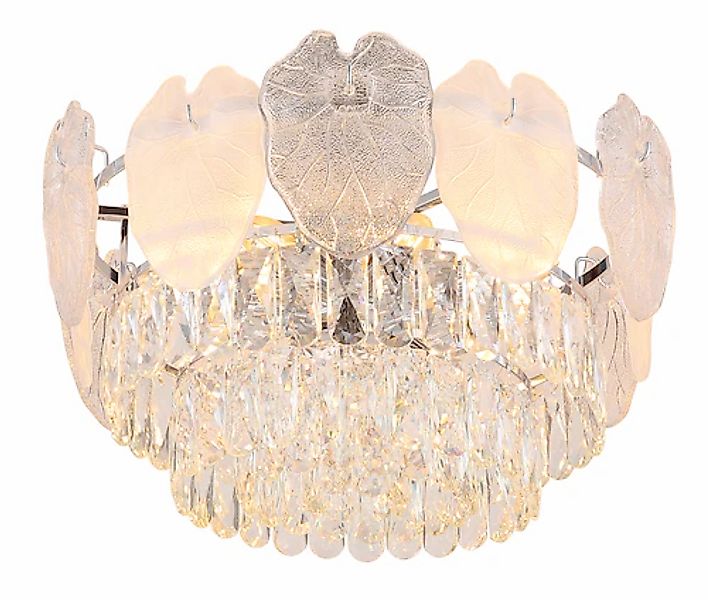 GLOBO LIGHTING Deckenleuchte »BENJAMIN« E14 1 Stk. Deckenlampe/chrom/Krista günstig online kaufen