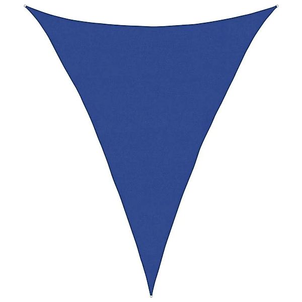 vidaXL Sonnensegel 160 g/m² Dreieckig Blau 4x5x5 m HDPE 311536 günstig online kaufen