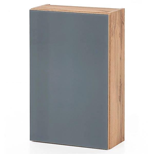 Held Möbel Hängeschrank Pisa 40 cm Grau-Wotaneiche günstig online kaufen