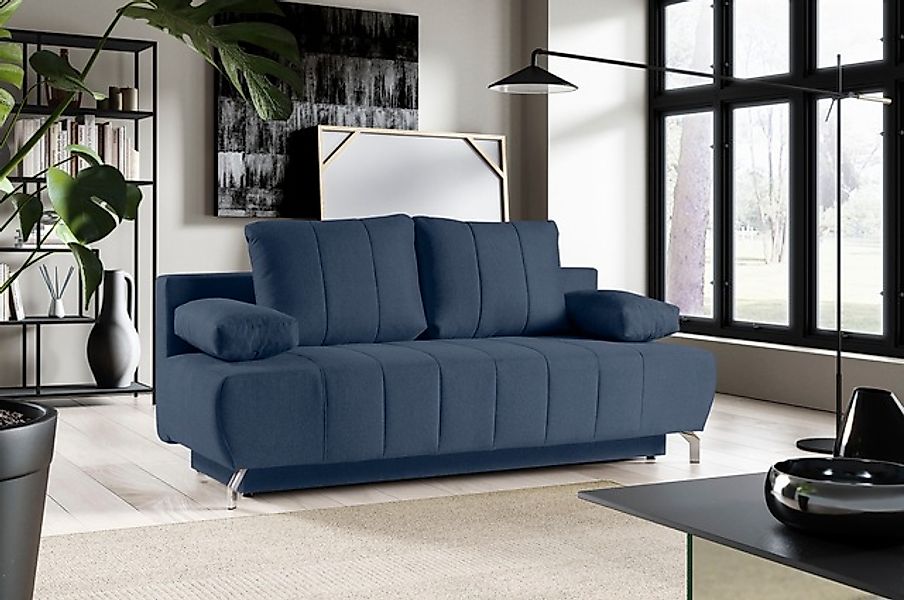 WERK2 Schlafsofa »Troya Bettsofa mit Bettkasten und Federkern, Breite 210cm günstig online kaufen