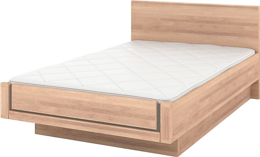 Musterring Holzbett »Sorrent, Bettgestell, Bettrahmen, teilmassiv Eiche«, ( günstig online kaufen