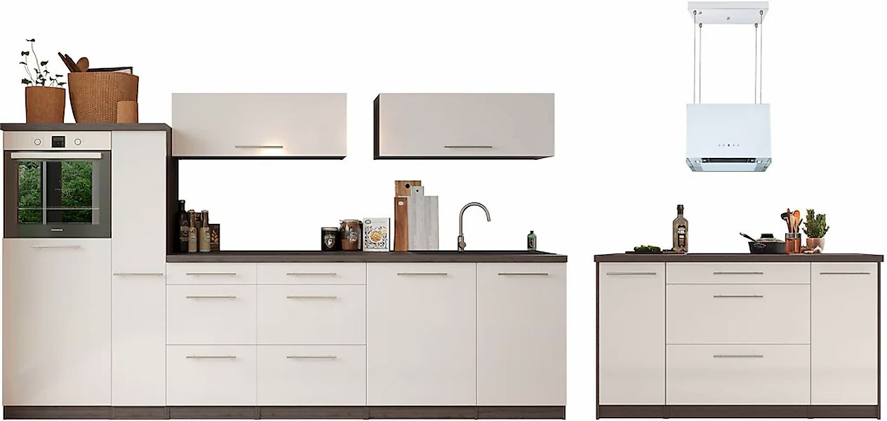RESPEKTA Küche "Amanda" Breite 280/160 cm, mit Soft-Close, exklusiver Konfi günstig online kaufen