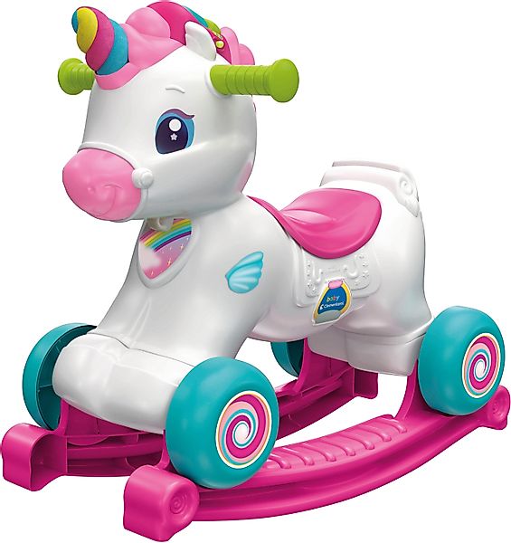 Clementoni® Schaukeltier Baby Clementoni, 3in1 Schaukel-Einhorn, günstig online kaufen