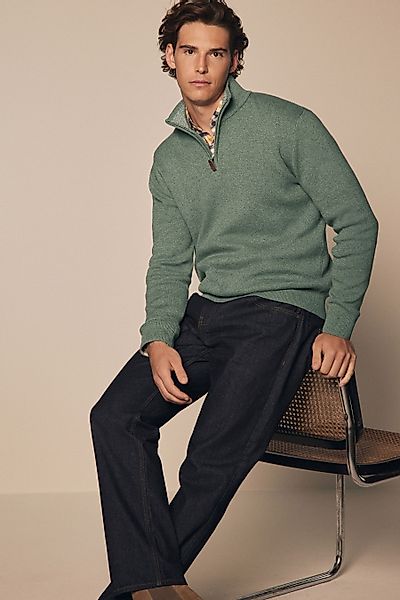 Next Troyer Regular Fit Premium-Troyer aus günstig online kaufen