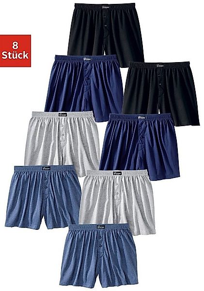 le jogger® Weiter Boxer (Packung, 8-St) aus angenehm weicher Baumwoll-Quali günstig online kaufen