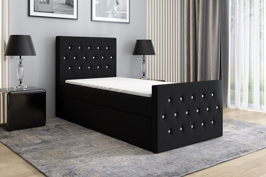 A&J MöbelLand GmbH Boxspringbett Einzelbett LILI günstig online kaufen