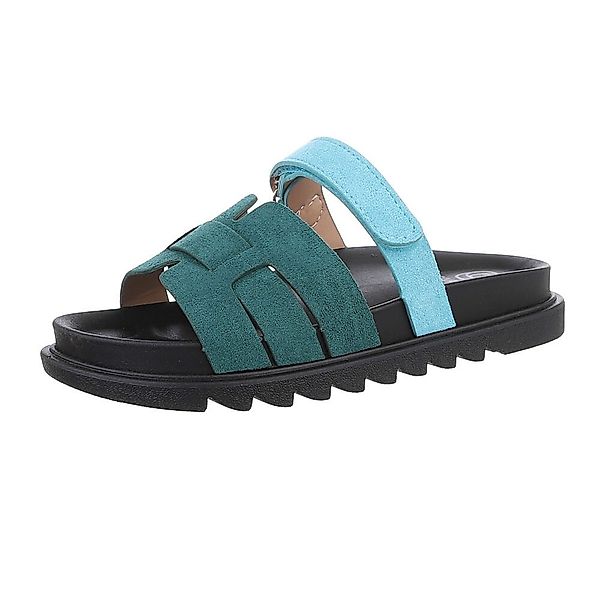 Ital-Design Damen Mules Freizeit Pantolette (86192780) günstig online kaufen