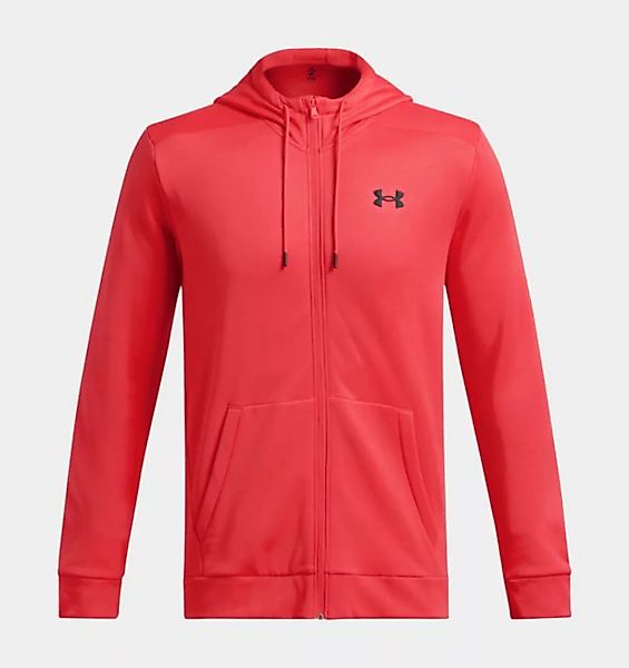 Under Armour® Kapuzensweatshirt UA ARMOUR FLEECE FZ HOODIE RACER RED günstig online kaufen