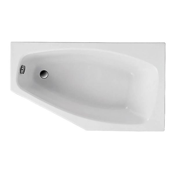 Bad Land Badewanne Eckwanne MARIKA 140x80 Rechts Mit AcrylSchürze Ablauf Fü günstig online kaufen