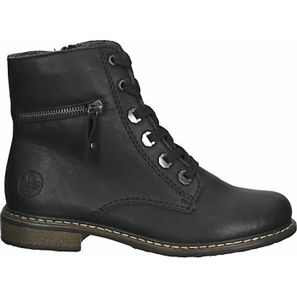 Rieker Schnürboots, Schnürstiefelette, Blockabsatz, mit Zierreißverschluss günstig online kaufen