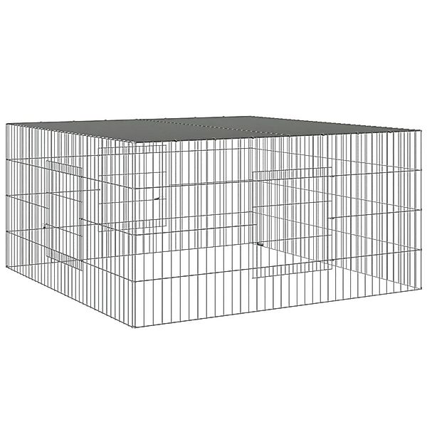 vidaXL Kleintierstall, Kaninchenkäfig 110x110x55 cm Verzinktes günstig online kaufen