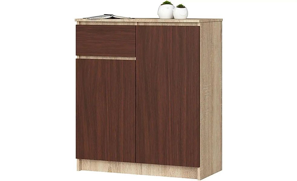 Highboard  Kuran ¦ mehrfarbig ¦ Maße (cm): B: 80 H: 99 Kommoden & Sideboard günstig online kaufen