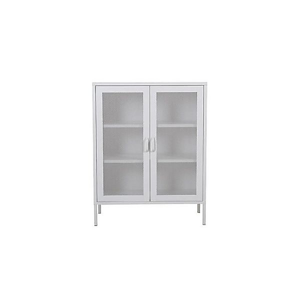 BOURGH Beistellschrank Misha Schrank 80 x 101,5 cm weiss (1-St) günstig online kaufen