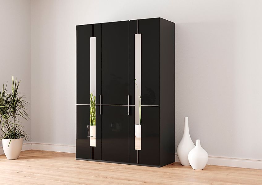 Musterring Kleiderschrank "Imola W" Einlegeböden und Kleiderstangen, mit Gl günstig online kaufen