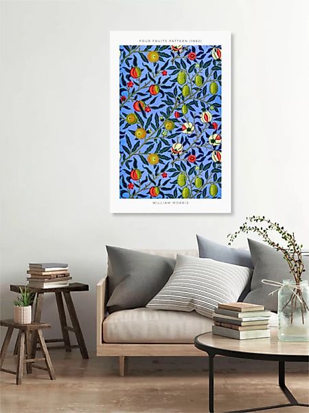 Poster / Leinwandbild - Four Fruits Pattern Von William Morris günstig online kaufen