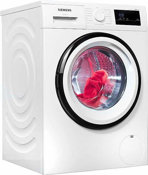 SIEMENS Waschmaschine iQ300 "WM14N0A4" 8 kg 1400 U/min Knitter-Programm sma günstig online kaufen
