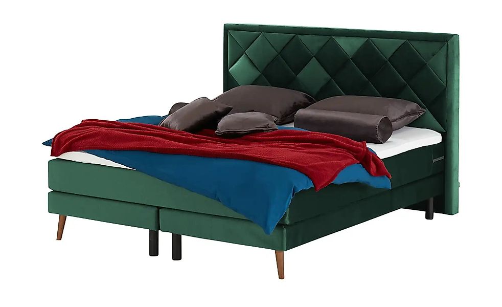 Playboy Boxspringbett  Audrey ¦ türkis/petrol ¦ Maße (cm): B: 150 H: 118 Be günstig online kaufen