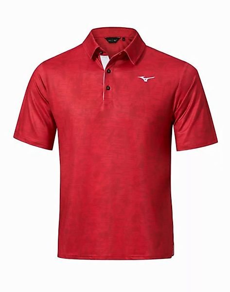 Mizuno Poloshirt Mizuno Golf Polo Quick Dry Hazard Rot Herren UK M günstig online kaufen