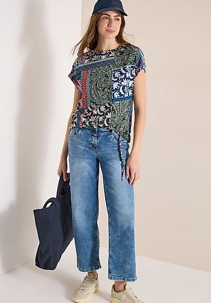 Cecil Print-Shirt mit U-Boot-Ausschnitt günstig online kaufen