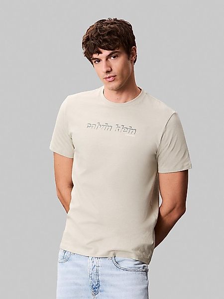 Calvin Klein Jeans T-Shirt SS 30s E CLVN LN 3D Mit Rundhalsausschnitt günstig online kaufen