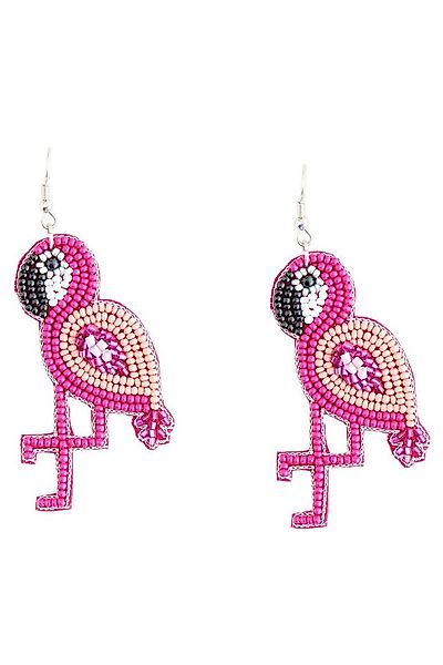 Next Paar Ohrhänger Ohrhänger mit Zierperlen, Flamingo (1-tlg) günstig online kaufen