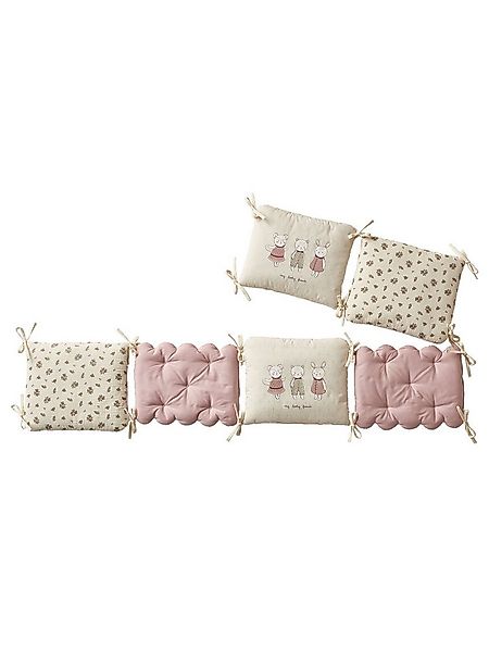 vertbaudet Bettumrandung Baby Bettumrandung/Laufgitterpolster LANDHAUS, Höh günstig online kaufen