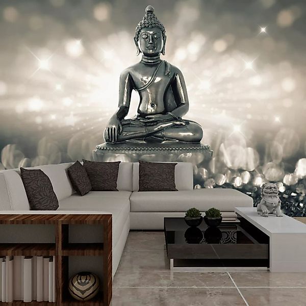 Selbstklebende Fototapete - Silver Buddha günstig online kaufen