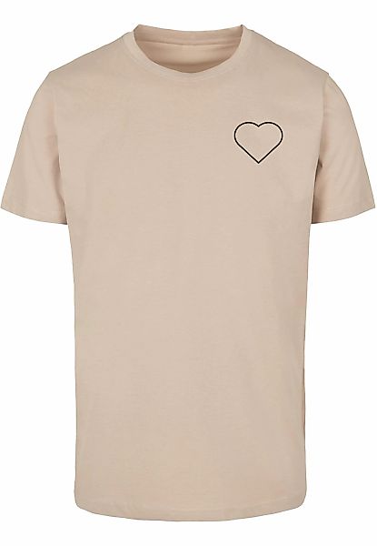 Merchcode T-Shirt "Merchcode MHSS Herz Schwarz 2 T-Shirt" 1 Stk. tlg. günstig online kaufen