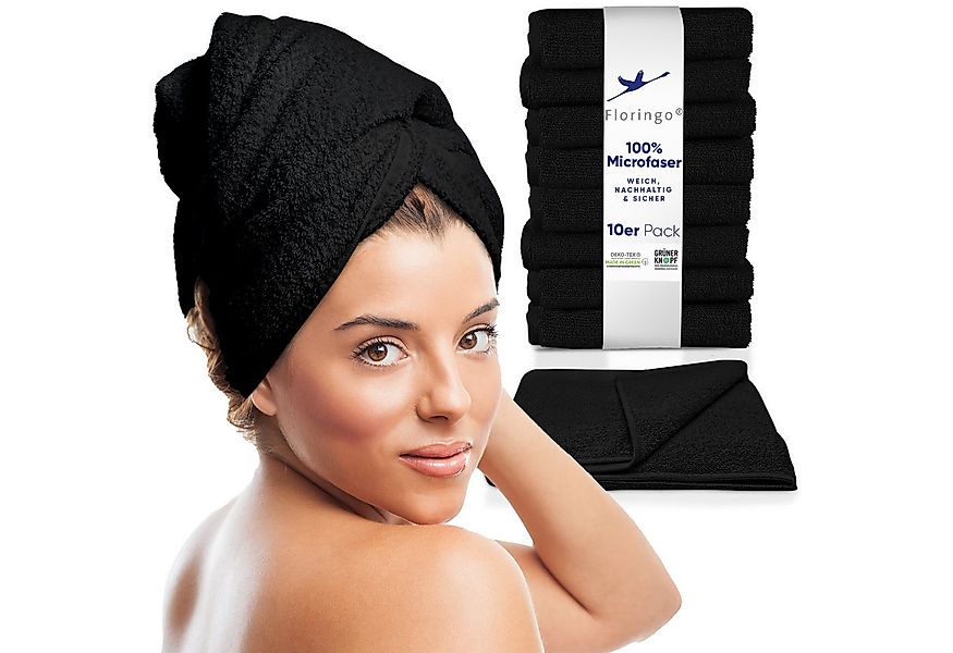 MOON Heimtextilien Handtuch 10er Pack Friseurtuch Handtücher Microfaser mit günstig online kaufen