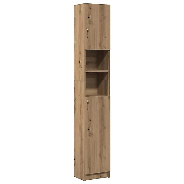 vidaXL Badezimmerschrank Artisan Oak 32x25,5x190 cm Holzwerkstoff 856049 günstig online kaufen